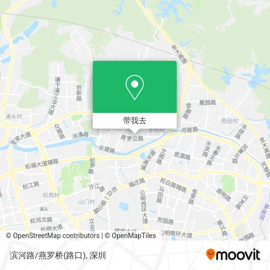 滨河路/燕罗桥(路口)地图
