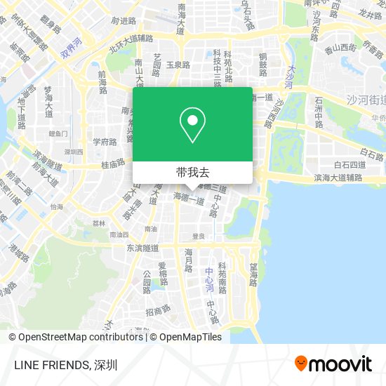 LINE FRIENDS地图