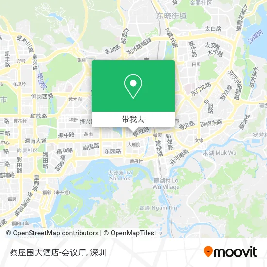 蔡屋围大酒店-会议厅地图