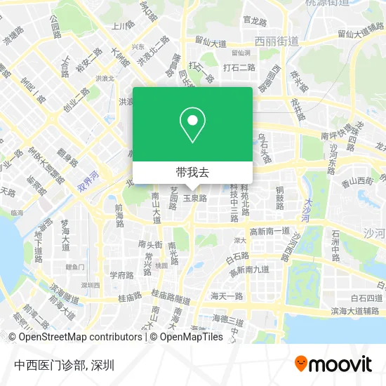 中西医门诊部地图