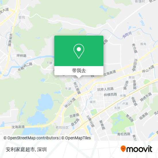 安利家庭超市地图