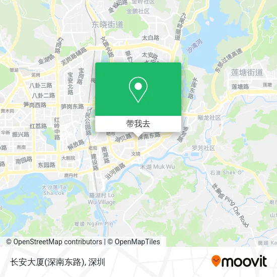 长安大厦(深南东路)地图