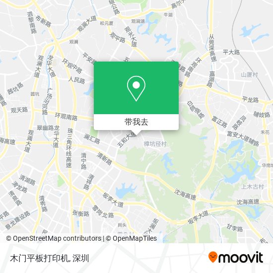 木门平板打印机地图