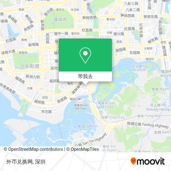 外币兑换网地图