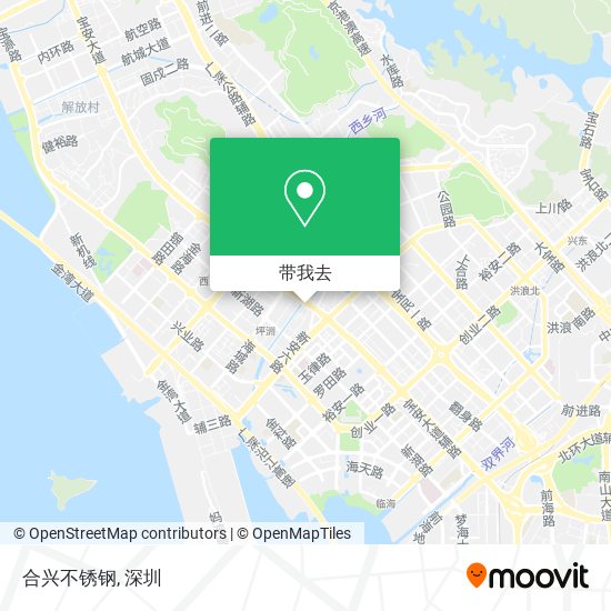 合兴不锈钢地图