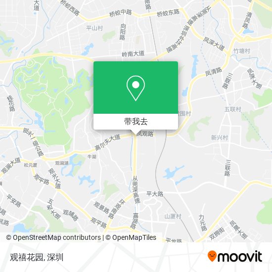 观禧花园地图