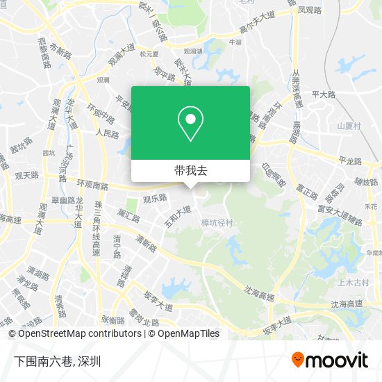 下围南六巷地图