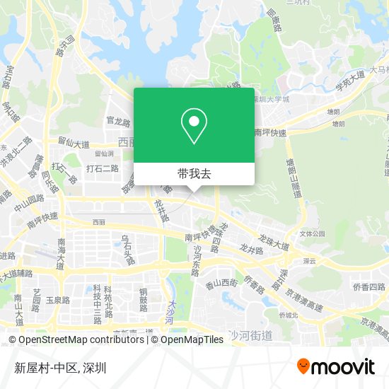 新屋村-中区地图