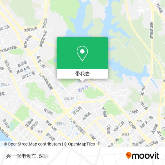 兴一派电动车地图