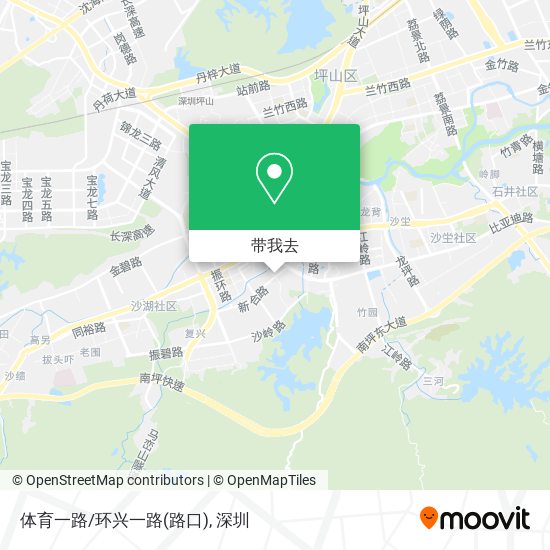 体育一路/环兴一路(路口)地图