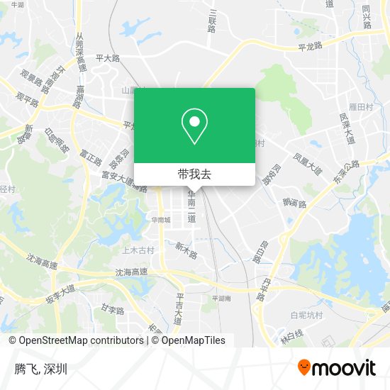 腾飞地图