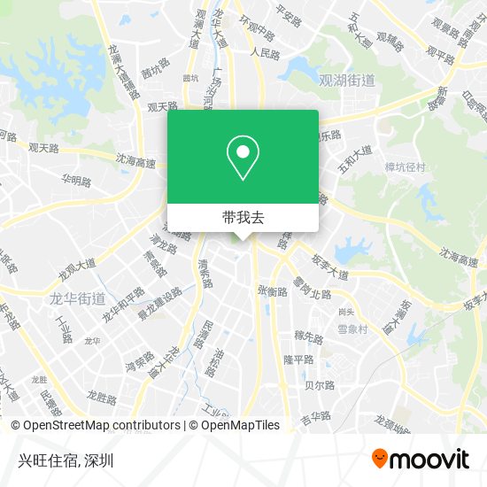 兴旺住宿地图
