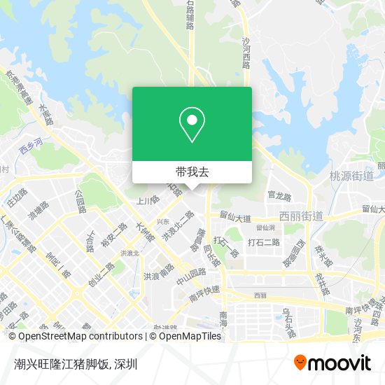 潮兴旺隆江猪脚饭地图