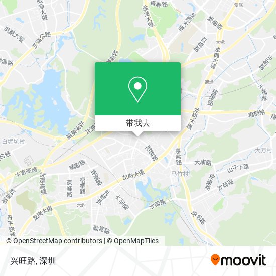 兴旺路地图