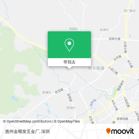 惠州金顺发五金厂地图