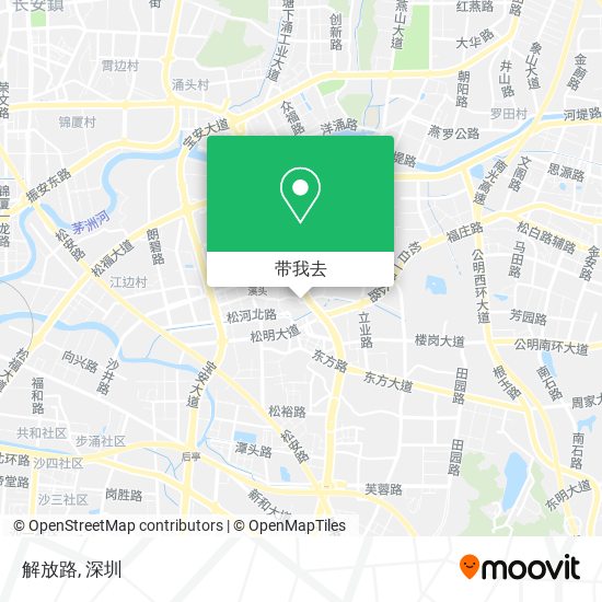 解放路地图