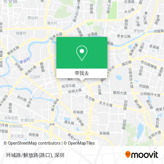 环城路/解放路(路口)地图