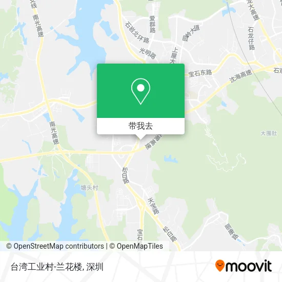 台湾工业村-兰花楼地图