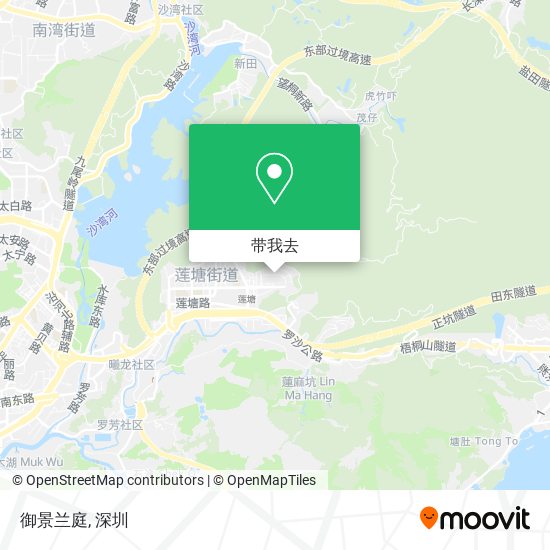 御景兰庭地图