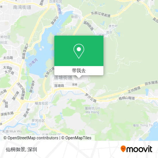 仙桐御景地图