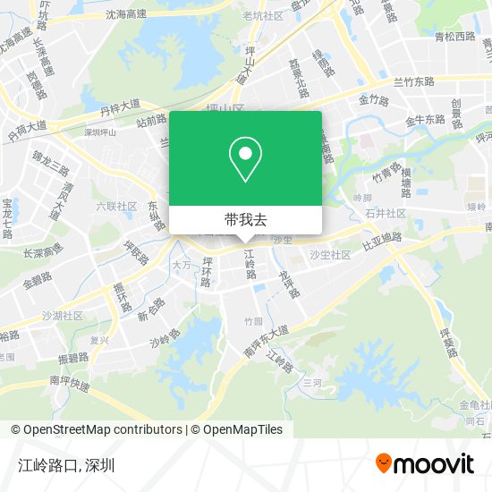 江岭路口地图