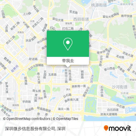 深圳微步信息股份有限公司地图