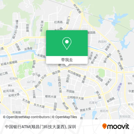 中国银行ATM(顺昌门科技大厦西)地图