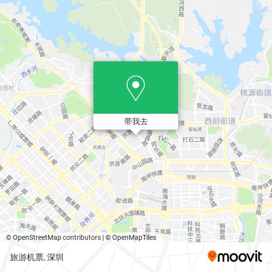 旅游机票地图