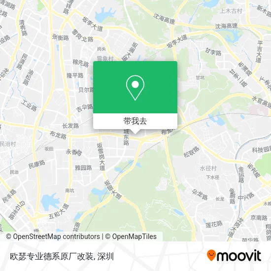 欧瑟专业德系原厂改装地图