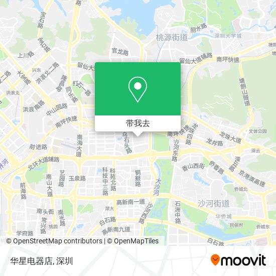 华星电器店地图