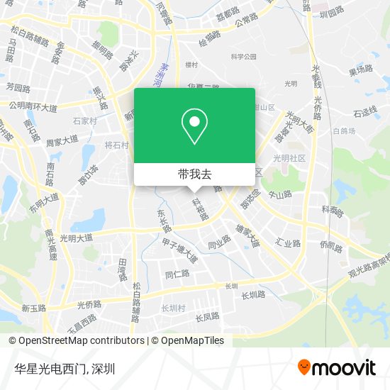 华星光电西门地图