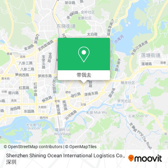 Shenzhen Shining Ocean International Logistics Co.地图