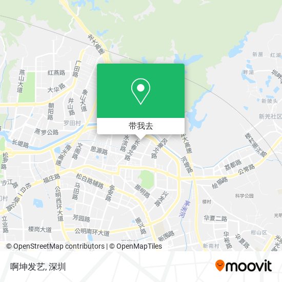 啊坤发艺地图