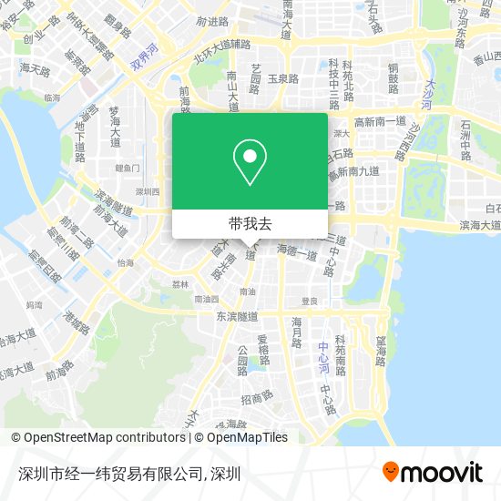 深圳市经一纬贸易有限公司地图