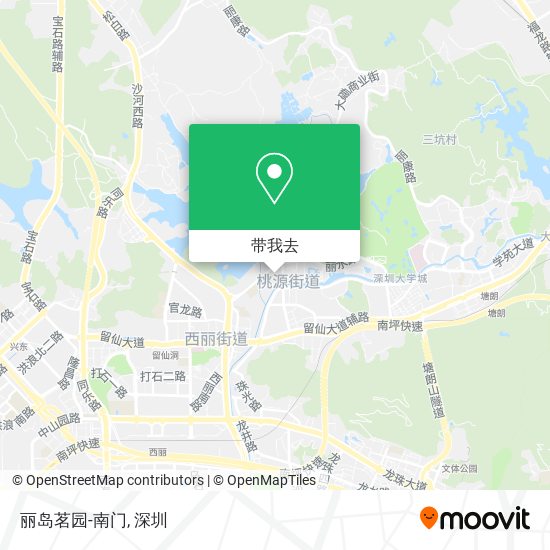 丽岛茗园-南门地图