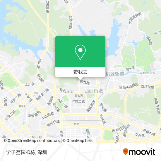学子荔园-D栋地图