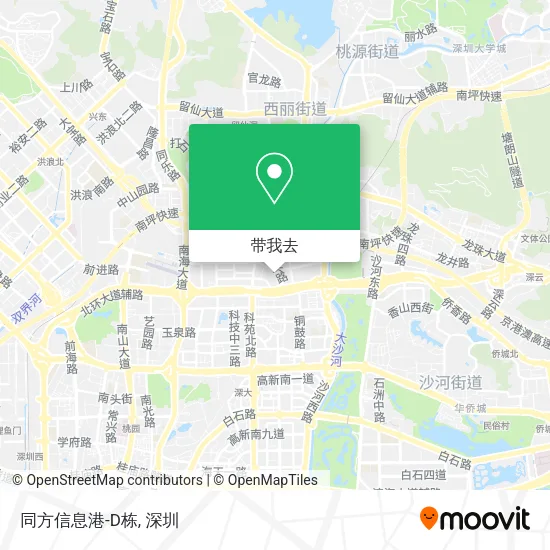 同方信息港-D栋地图