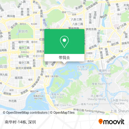 南华村-14栋地图