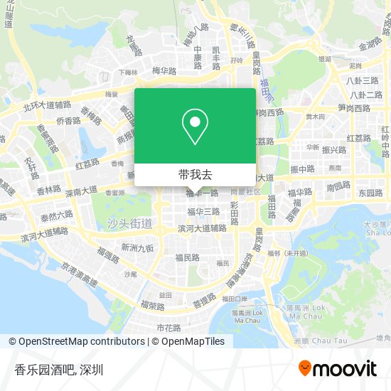 香乐园酒吧地图