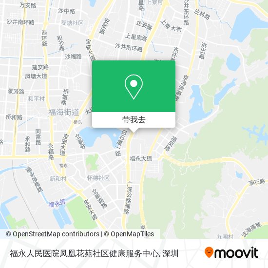福永人民医院凤凰花苑社区健康服务中心地图
