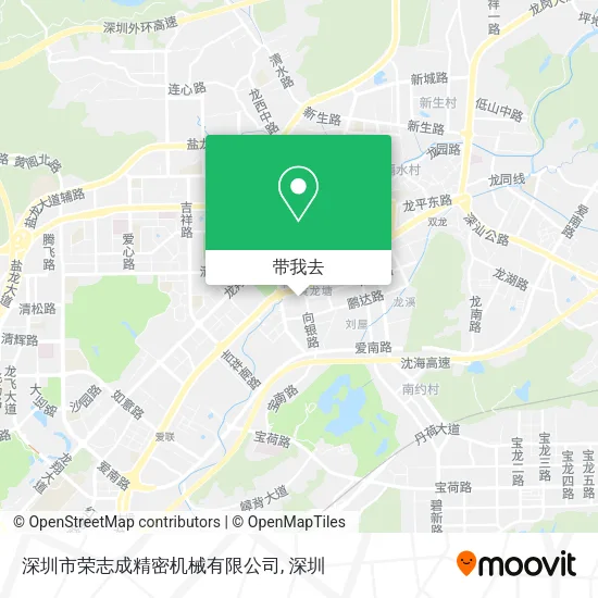深圳市荣志成精密机械有限公司地图
