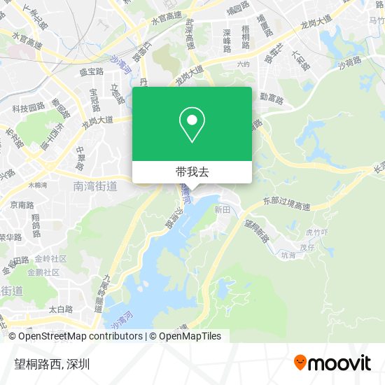 望桐路西地图