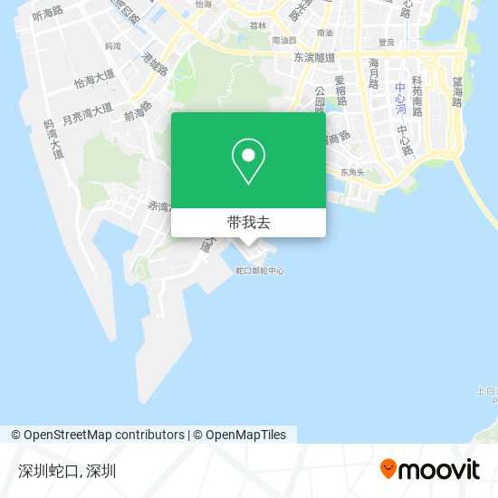 深圳蛇口地图