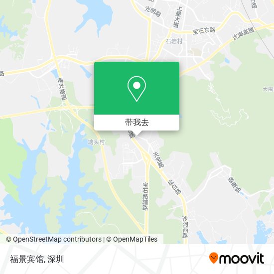 福景宾馆地图