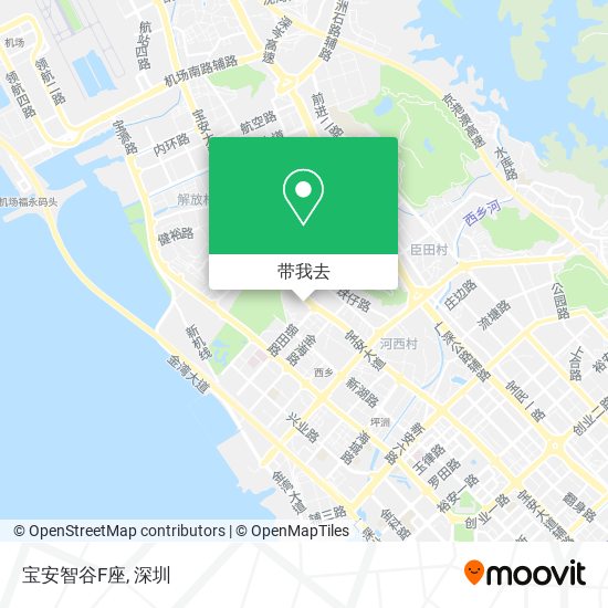 宝安智谷F座地图
