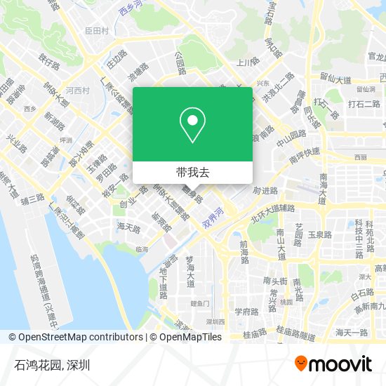石鸿花园地图