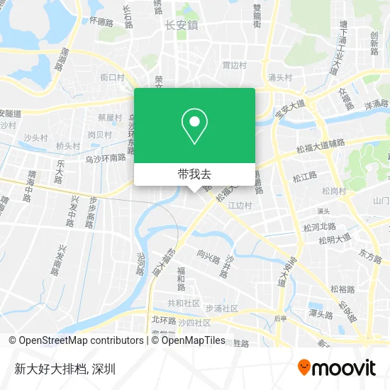 新大好大排档地图