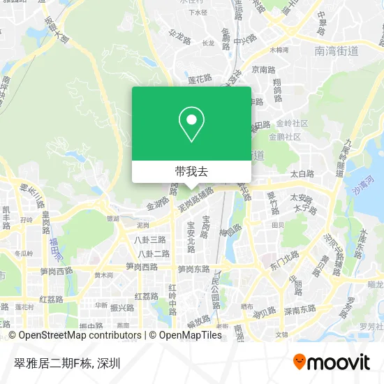 翠雅居二期F栋地图