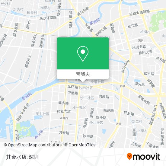 其金水店地图