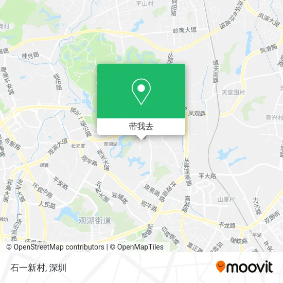 石一新村地图